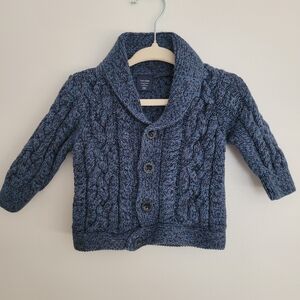 🧸2/20$ GAP Cable Knit Cardigan Baby Size 3-6M